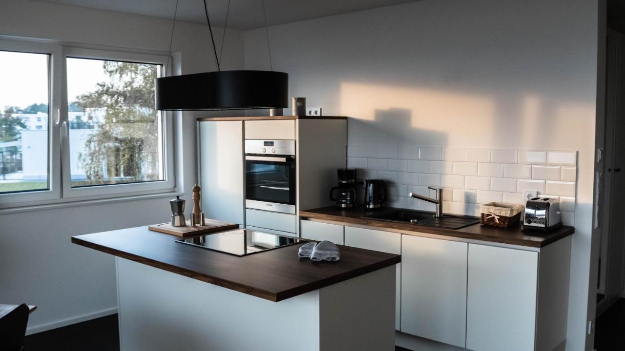 Ferienwohnung Seeblick Lausitzer Seenland Grossraeschen Eksteriør billede