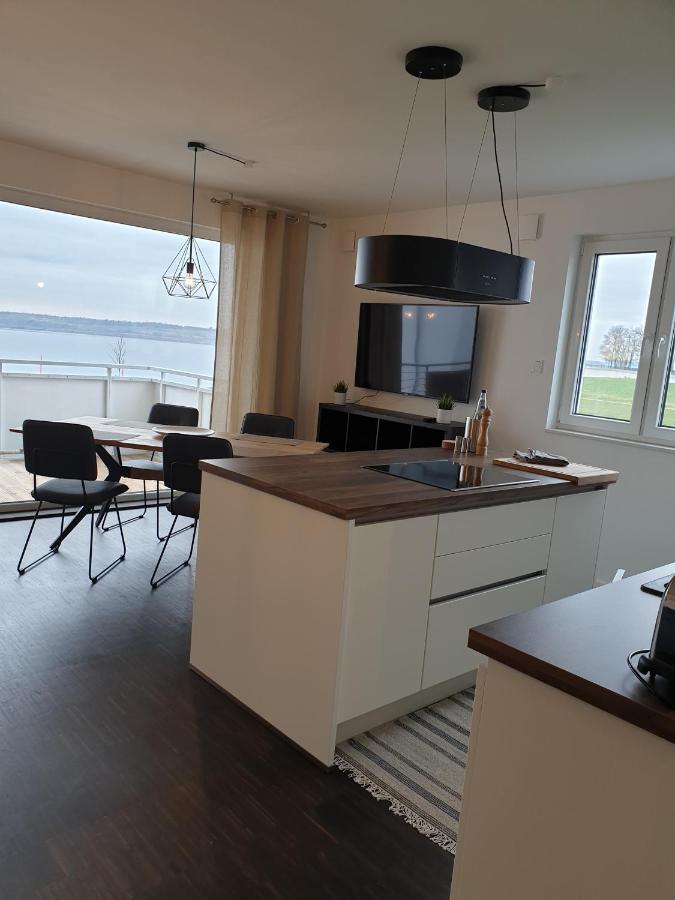 Ferienwohnung Seeblick Lausitzer Seenland Grossraeschen Eksteriør billede