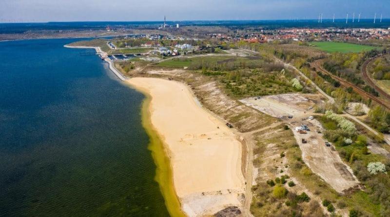 Ferienwohnung Seeblick Lausitzer Seenland Grossraeschen Eksteriør billede