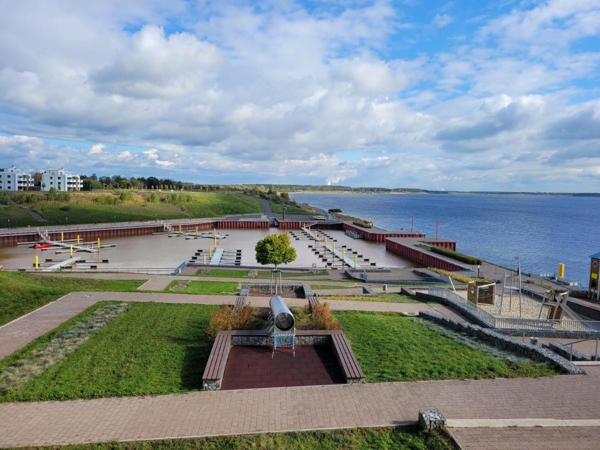 Ferienwohnung Seeblick Lausitzer Seenland Grossraeschen Eksteriør billede